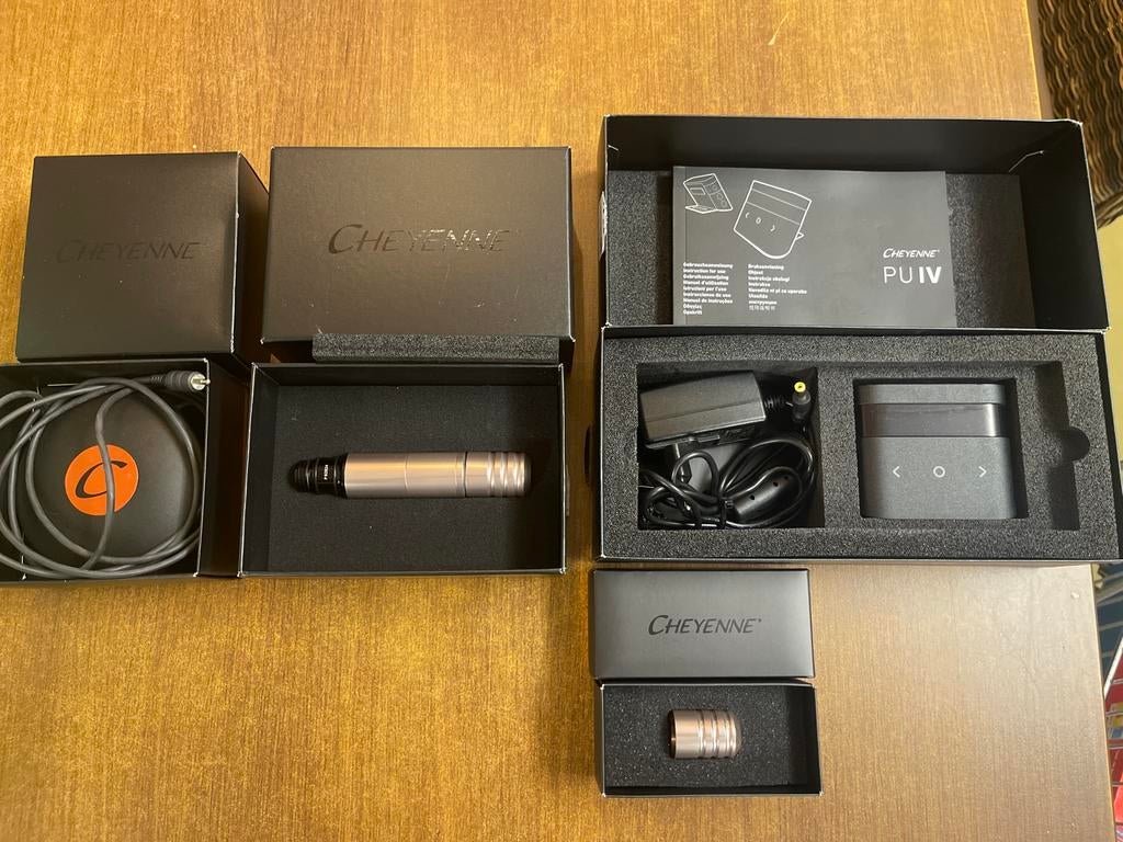 Cheyenne tattoo spullen. Voeding, Hawk pen, voetpedaal, grip, Ophalen, Overige typen