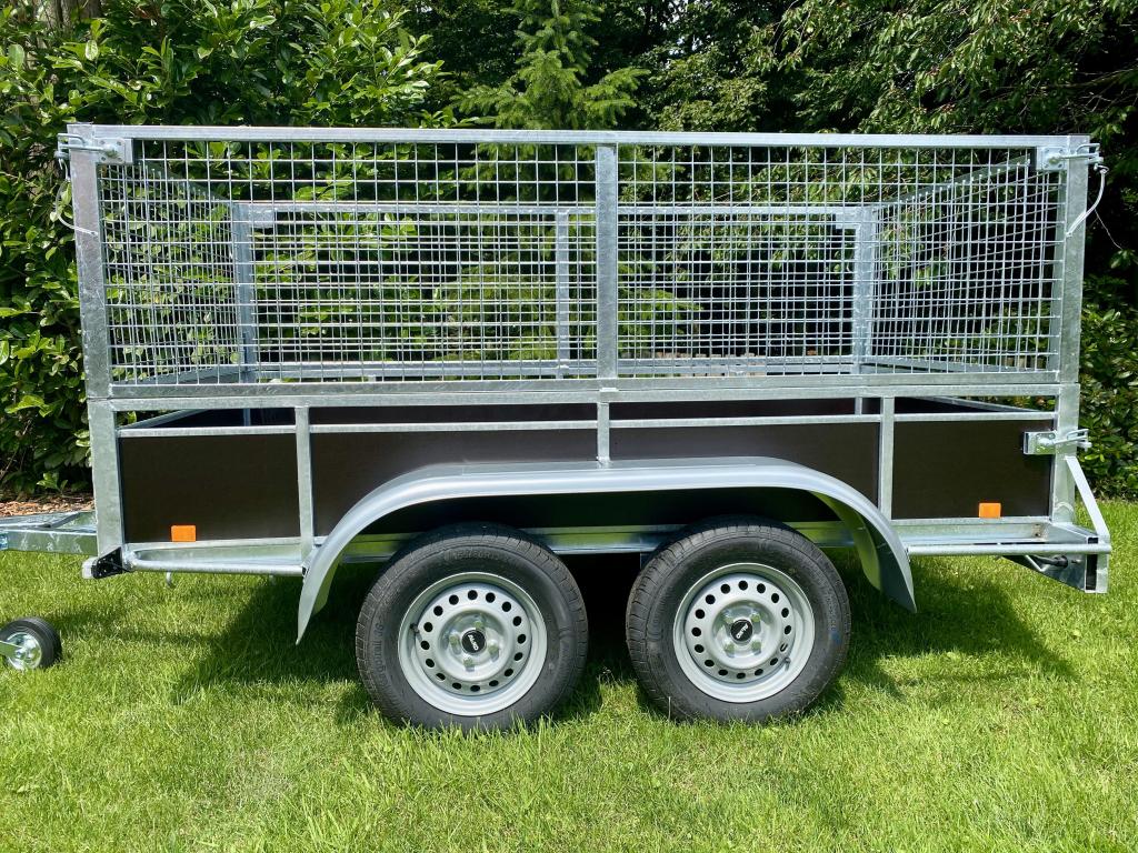 NIEUW aanhangwagen Tandemasser met loofrekken OERDEGELIJK, Auto diversen, Aanhangers en Bagagewagens, Niet ingevuld, Nieuw, Niet ingevuld