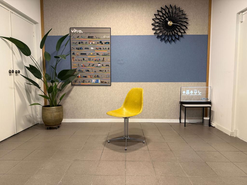 Herman Miller | Eames | DSL | Brilliant Yellow | 1x, Gebruikt, Herman Miller, Ophalen of Verzenden, Herman Miller