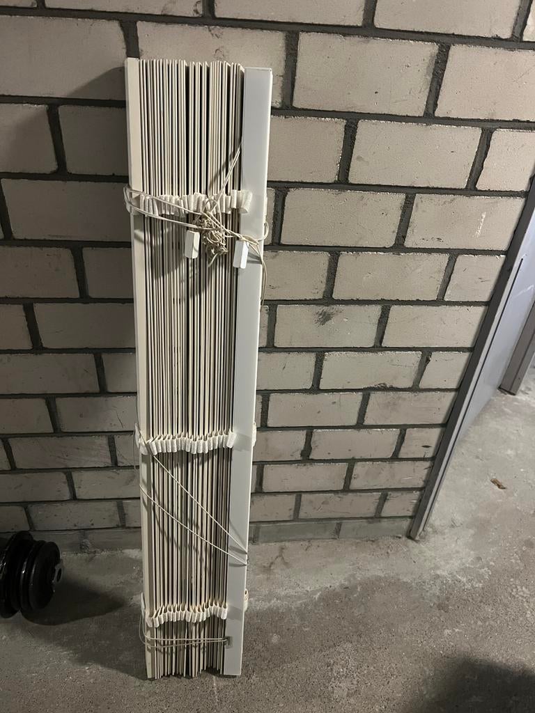 Jaloezie, Ophalen, Zo goed als nieuw, Crème, 100 tot 150 cm