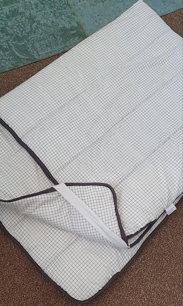 Topdekmatras/Molton, 160x200, cm dik, Gebruikt, Wit, Overige typen, Tweepersoons