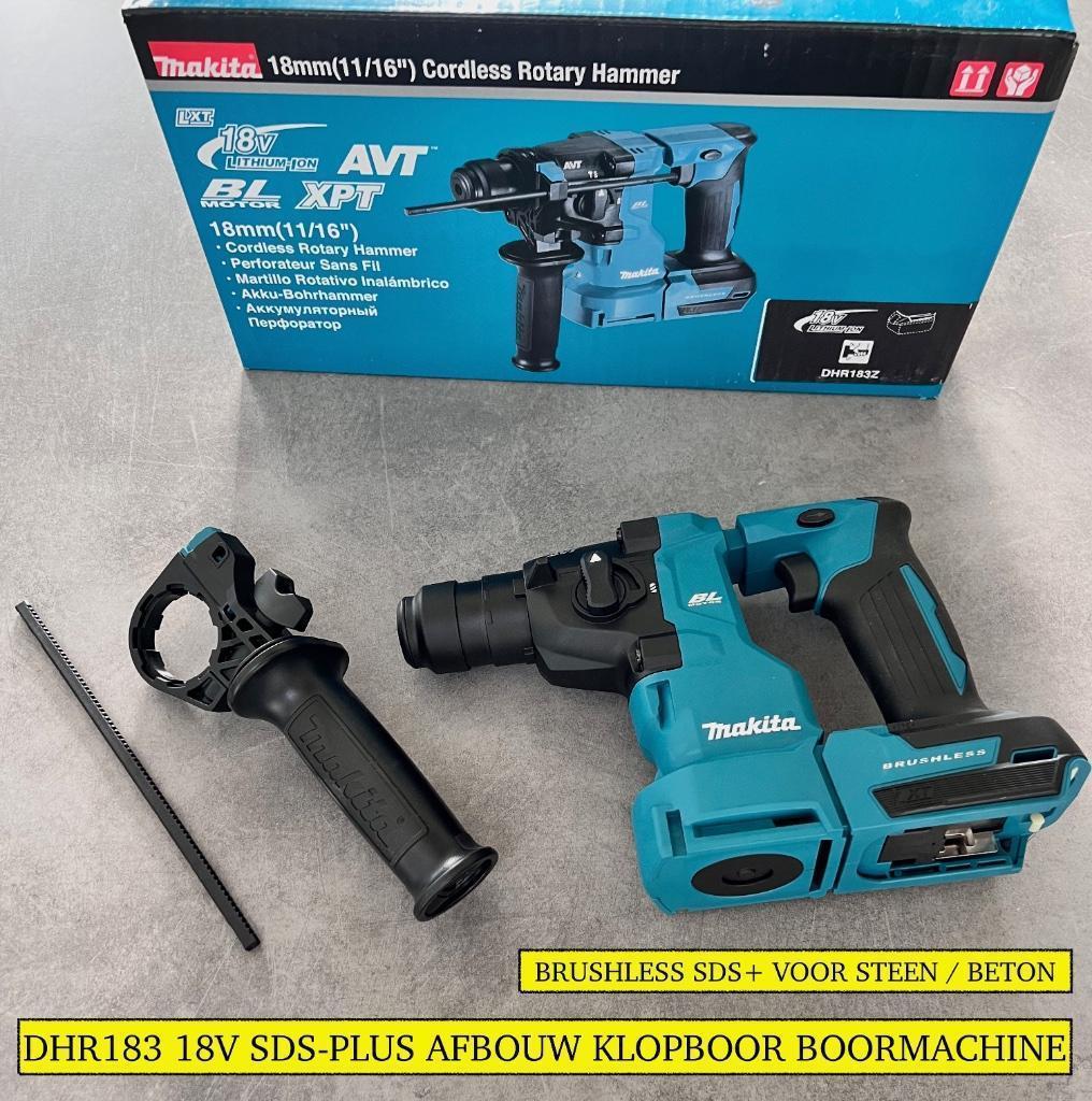 MAKITA DHR183Z 18v ACCU KLOPBOOR SDS+ & DHR171ZJ BOORMACHINE, 60 cm of meer, Keramiek, Nieuw, Ophalen of Verzenden