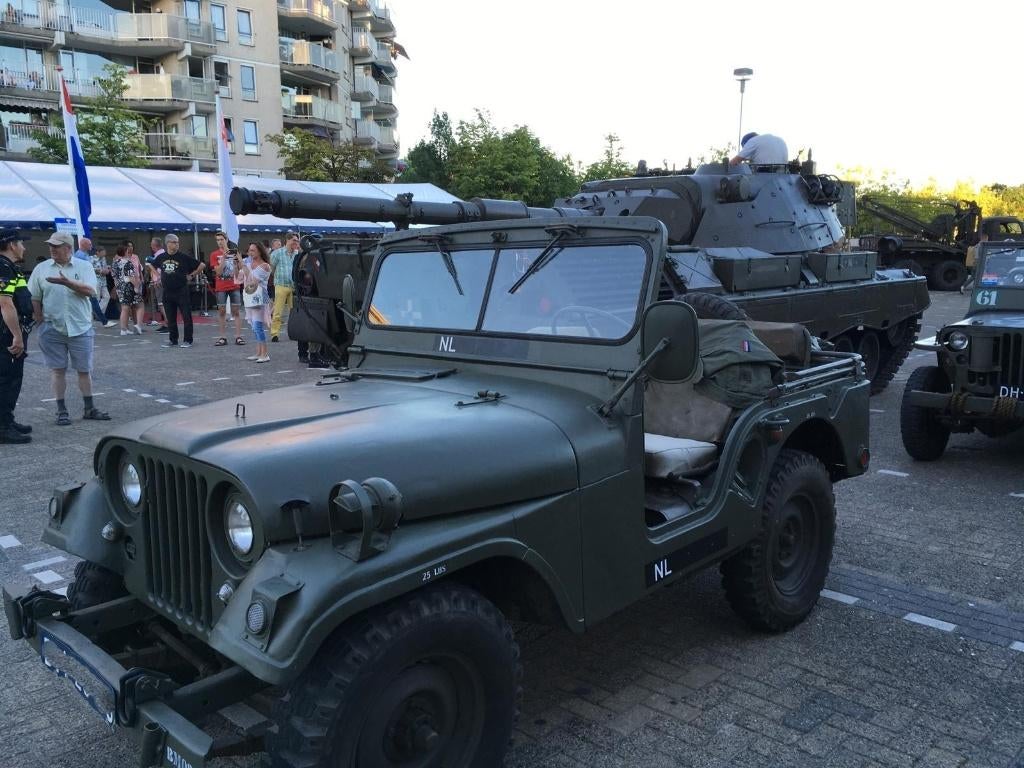 Nekaf M38A1  1957 Leger Groen, Beige, 4 cilinders, Overige bekleding, Handgeschakeld