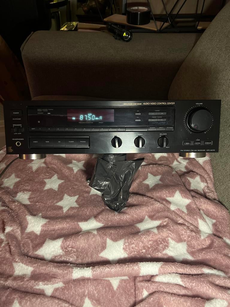 Sony STR-AV370 FM Stereo/FM-AM Receiver, Audio, Tv en Foto, Versterkers en Receivers, Ophalen of Verzenden, Gebruikt, Stereo, Sony