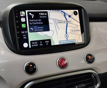 Android 15 Navigatie fiat 500 X 2016 carkit apple carplay