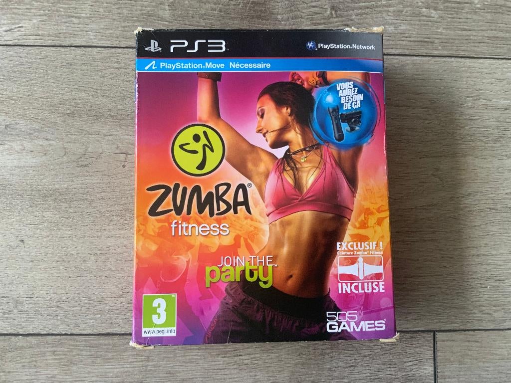 Playstation 3 Zumba Fitness Fitness Party voor de PS3, 1 speler, Ophalen of Verzenden, Zo goed als nieuw, Vanaf 3 jaar