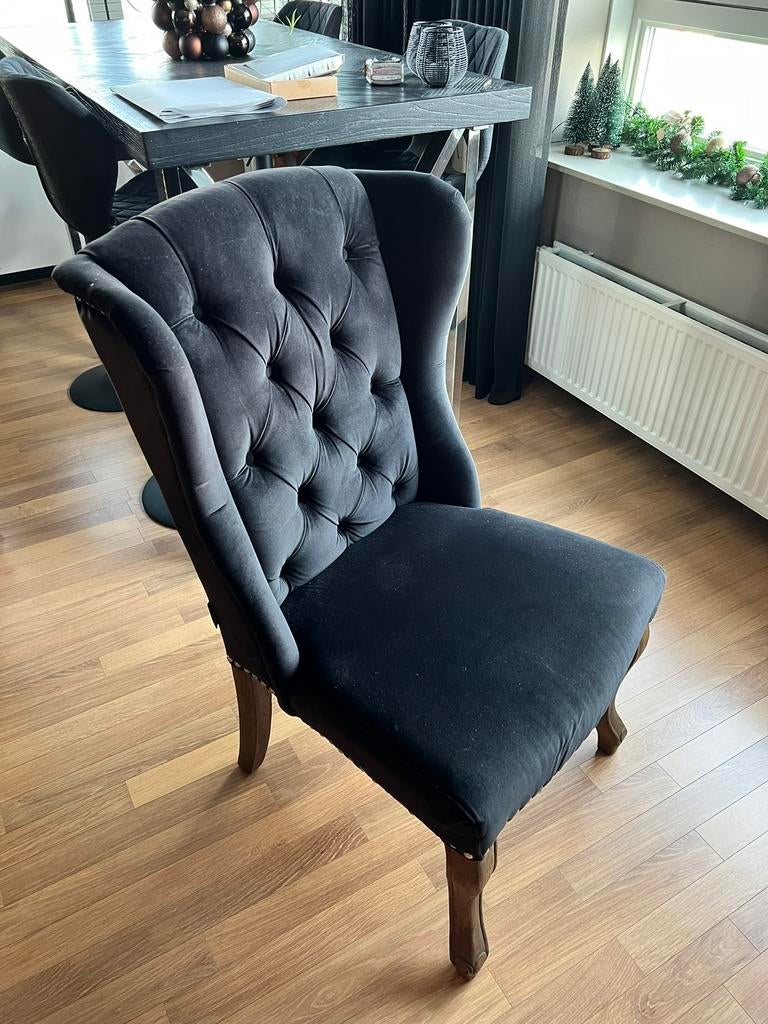 Dubbelmann eetkamerstoelen, Huis en Inrichting, Stoelen, Ophalen, Zo goed als nieuw, Hout