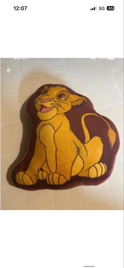 Simba Kussentje - De Leeuwenkoning, Ophalen of Verzenden, Gebruikt, Overige typen
