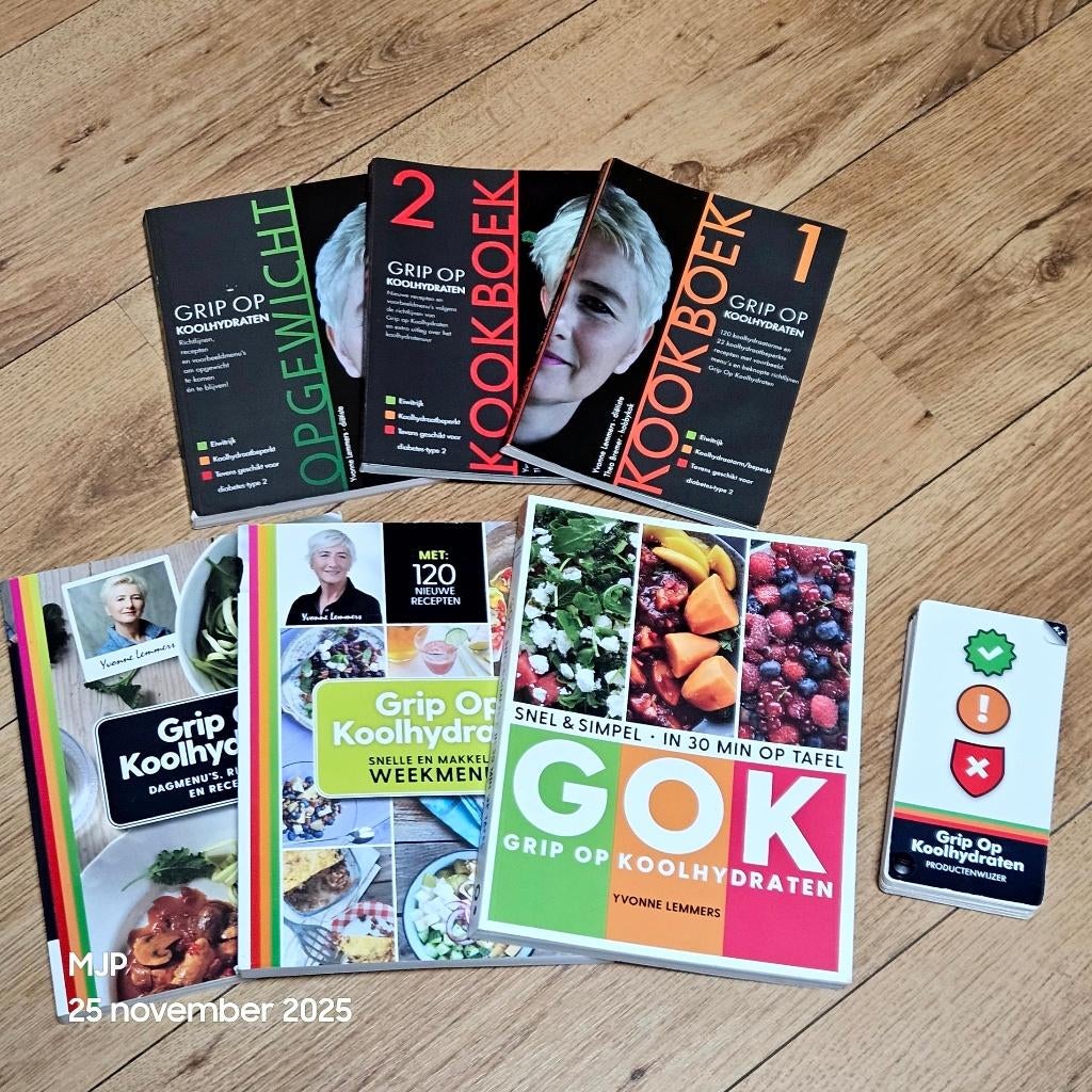 GOK (afvallen) Grip Op Koolhydraten, Yvonne Lemmers, Ophalen of Verzenden, Zo goed als nieuw, Dieet en Voeding, Yvonne Lemmers