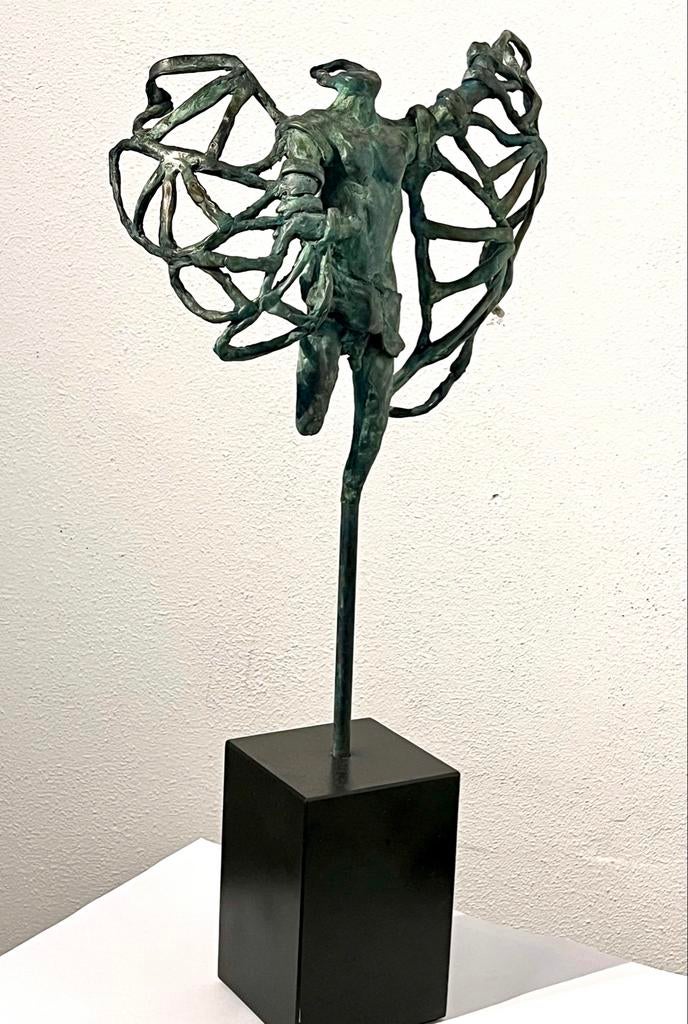 Bronzen sculptuur Icarus van Ronald van Schepen, Ophalen of Verzenden