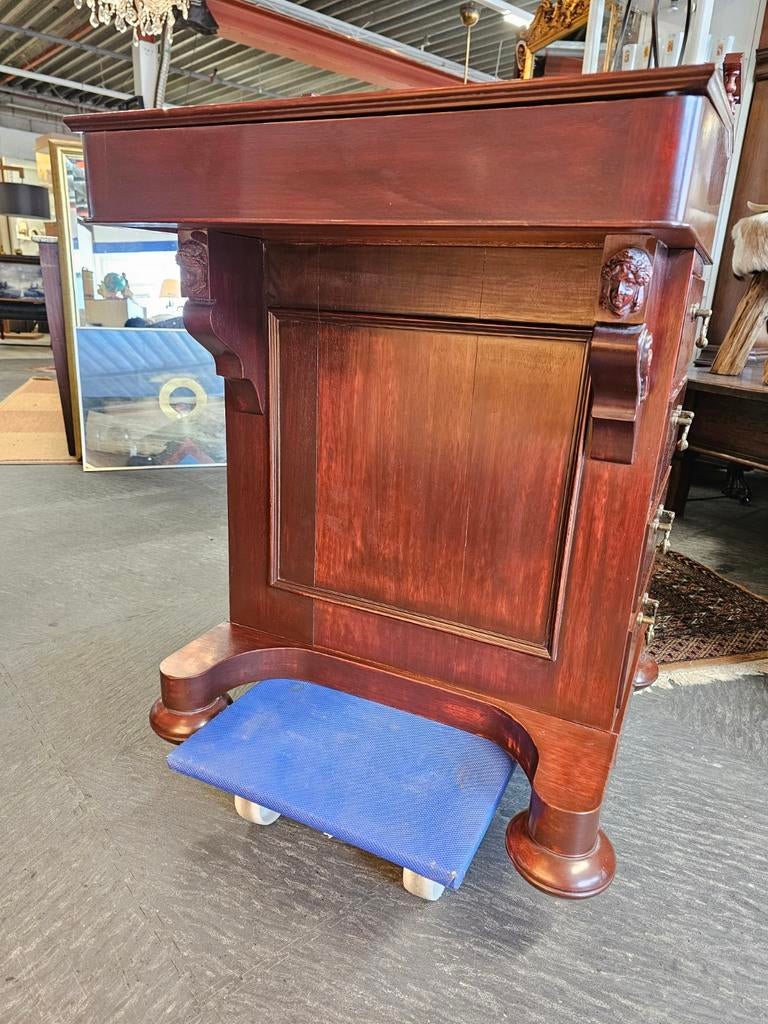Antieke Davenport Secretaire - 19e Eeuw, Ophalen, Gebruikt, Onbekend, Antiek, Victoriaans