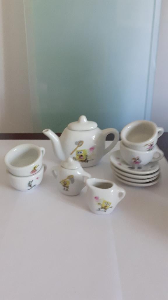 Kinderservies van Spongebob, Verzamelen, Ophalen of Verzenden, Zo goed als nieuw