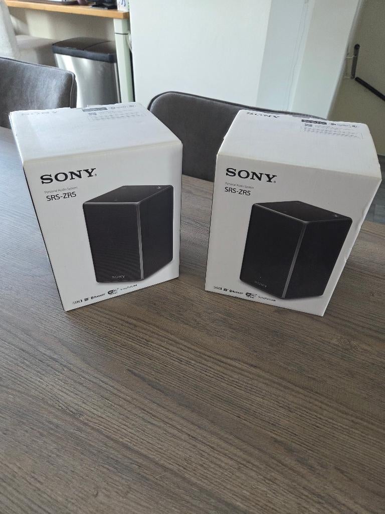 Krachtige Sony SRS-ZR5 speakers, Ophalen, Zo goed als nieuw, Sony, Minder dan 60 watt