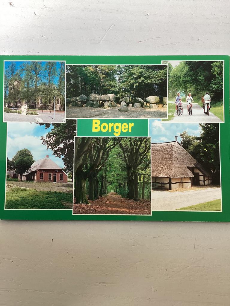 Ansichtkaart Borger, Verzenden, 1980 tot heden, Gelopen, Drenthe