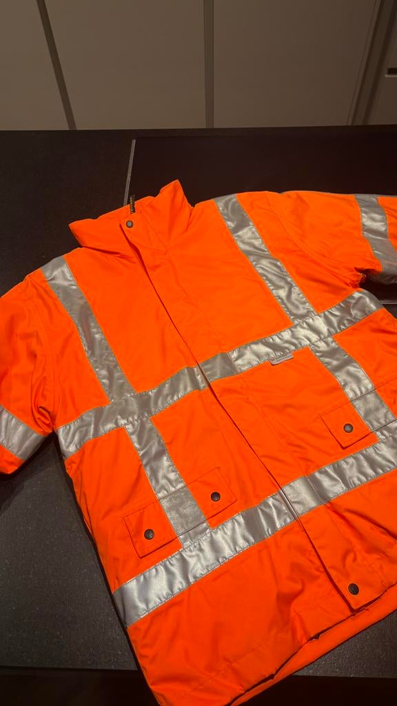 Tricorp werkjas oranje refectie, Doe-het-zelf en Verbouw, Veiligheidskleding, Ophalen of Verzenden, Nieuw