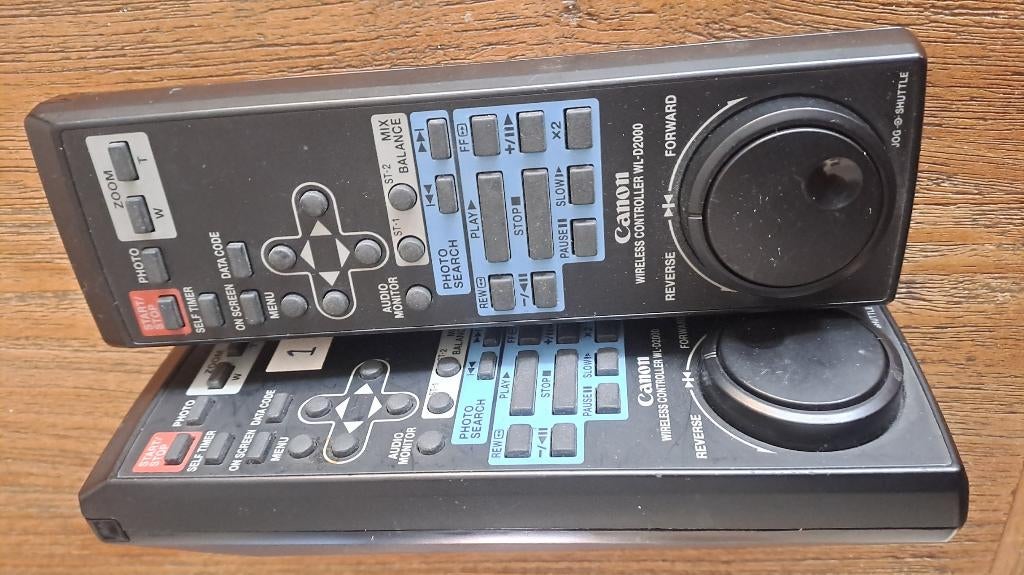 2x Canon WL-D2000 Draadloze Afstandsbediening voor XL1, Ophalen of Verzenden, Gebruikt, Overige typen