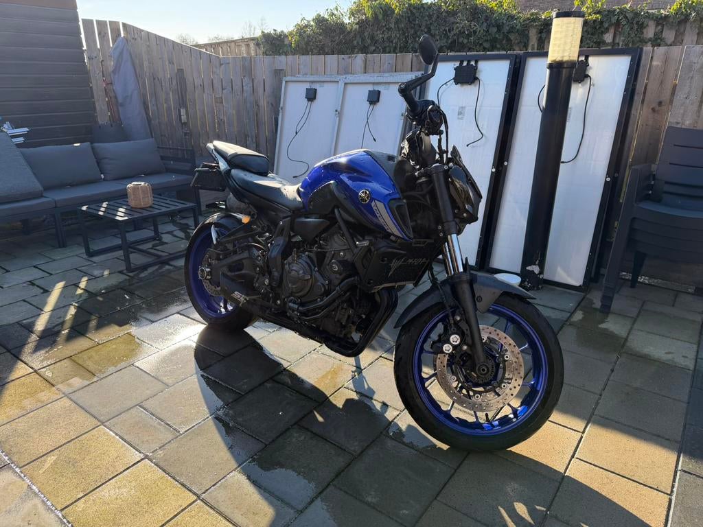 Yamaha mt07 A2 2021, Motoren, Motoren | Yamaha, 700 cc, 2 cilinders, Particulier, Minimaal motorrijbewijs A2