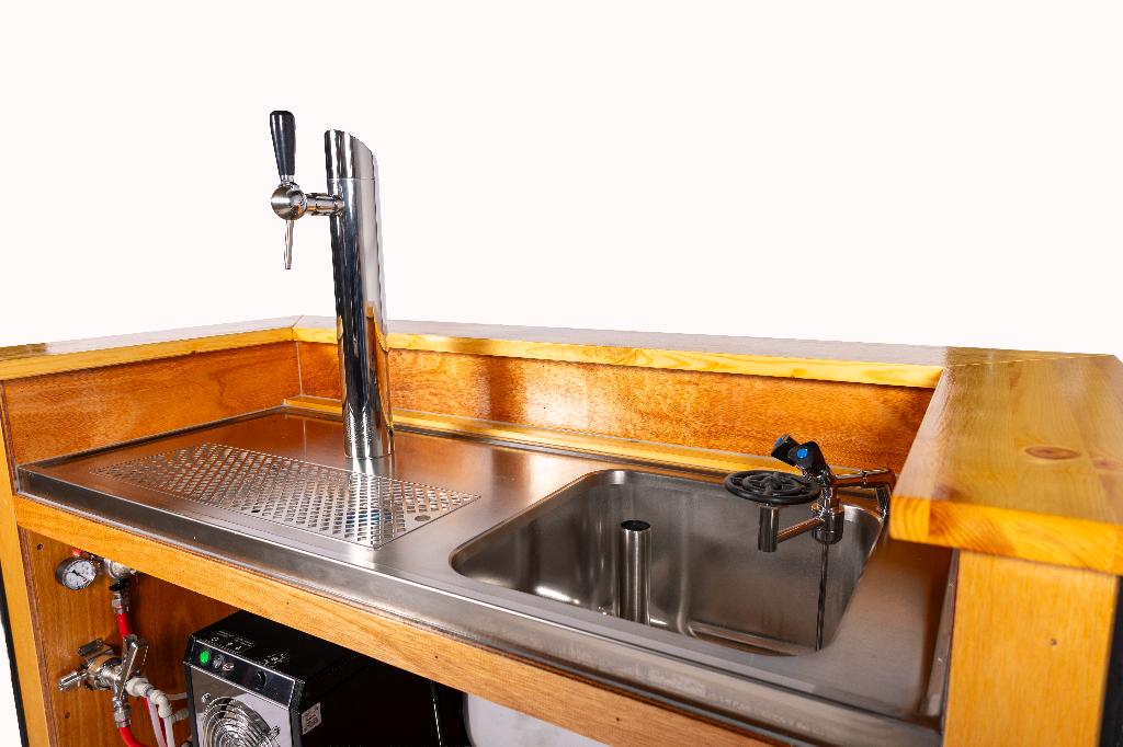 Te Huur Enkele Biertap Met Spoelbak, Verzenden, Nieuw, Overige