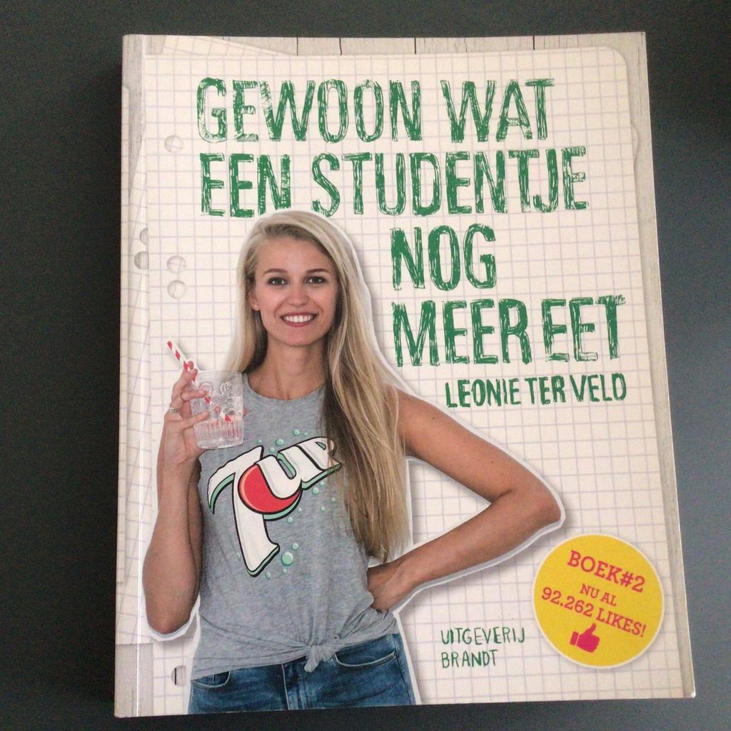 Leonie ter Veld - Gewoon wat een studentje nog meer eet, Boeken, Ophalen of Verzenden, Zo goed als nieuw, Leonie ter Veld
