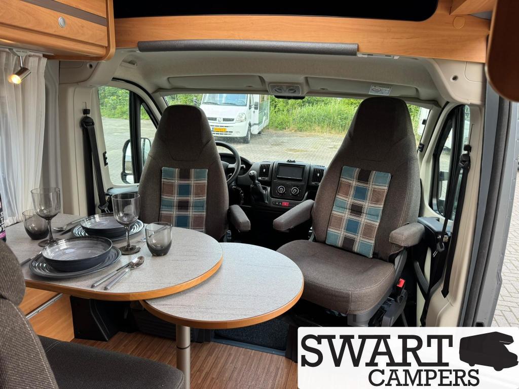 Pössl 2 Win 600, 599 buscamper Citroën GRATIS STALL, Caravans en Kamperen, Campers, Koelkast, Ringverwarming, Tot en met 2, Bedrijf