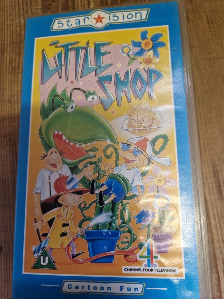 vhs little shop of horrors cartoon fun factory animated, Cd's en Dvd's, VHS | Film, Gebruikt, Alle leeftijden, Ophalen of Verzenden