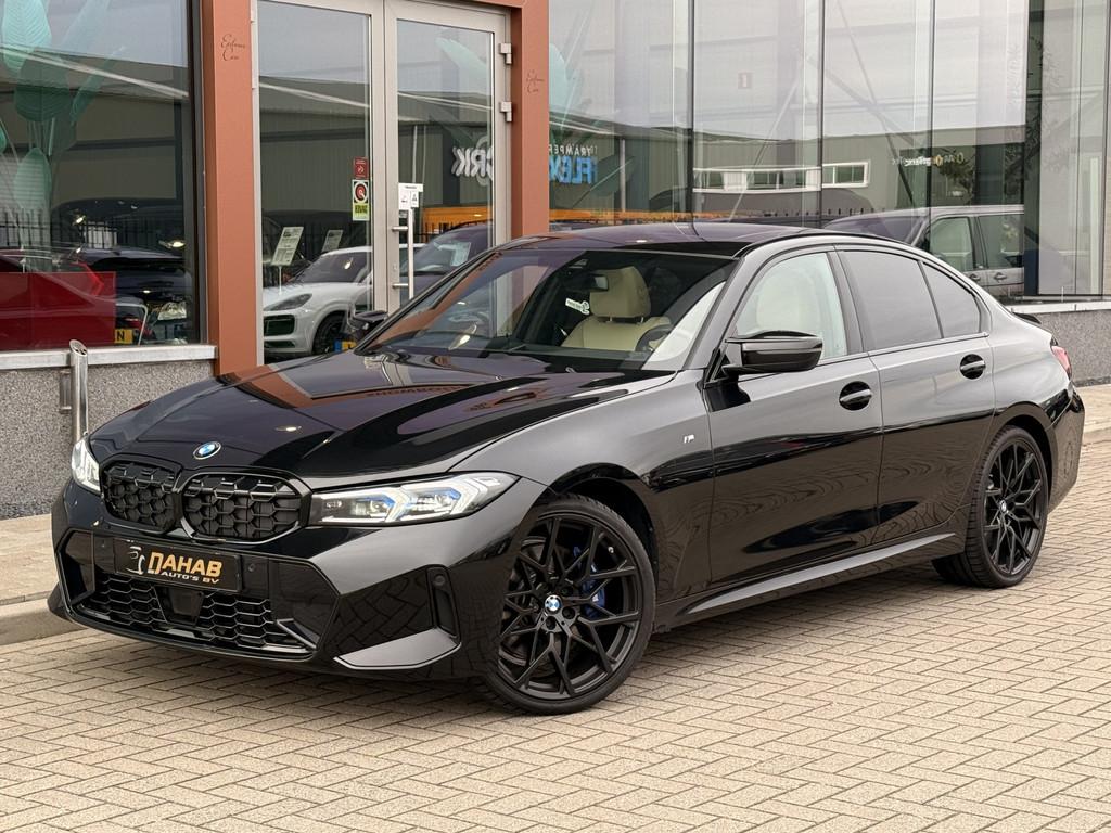BMW 3-serie M340i xDrive 374PK | Schuifdak | El.Stoelen | AC, Gebruikt, 1700 kg, Zwart, Bedrijf