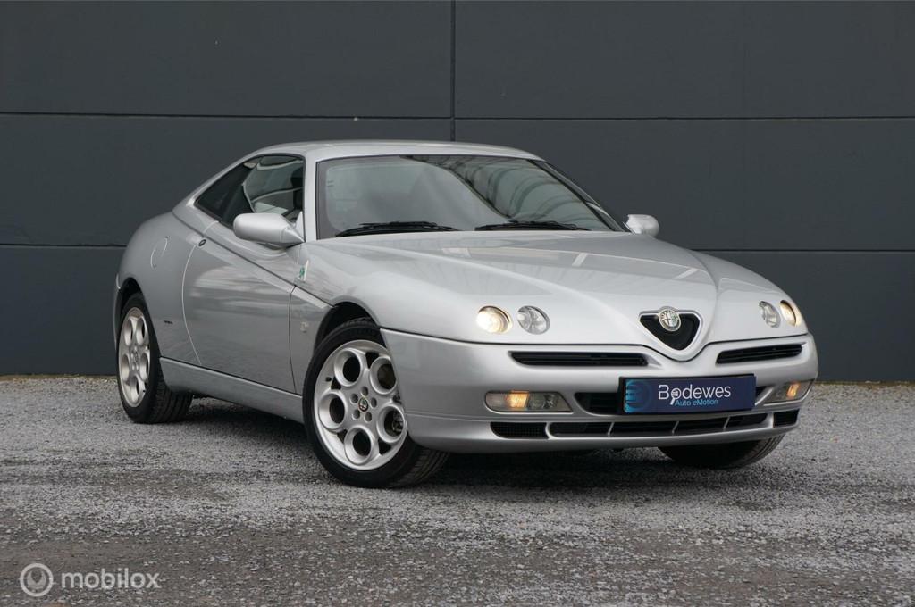 Alfa Romeo GTV (916) 2.0 V6 Turbo Benzina Airco Documentatie, Gebruikt, 201 pk, 4 stoelen, Leder en Stof