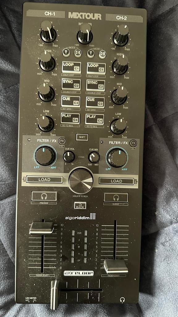 DJ Mixtour - Compacte DJ Controller, Ophalen of Verzenden, Zo goed als nieuw, Dj-set, Reloop