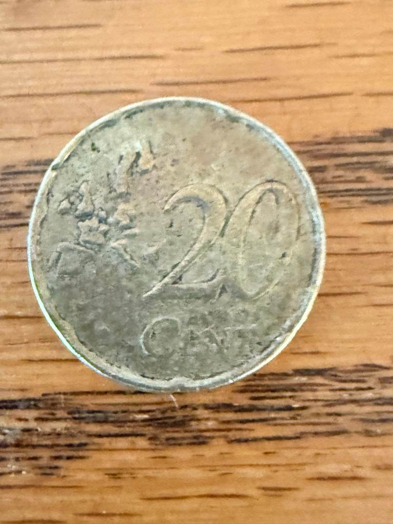 20 Eurocent 2002 Duitsland - Foute Druk (Zeldzaam), Postzegels en Munten, Munten | Europa | Euromunten, Ophalen of Verzenden, Duitsland
