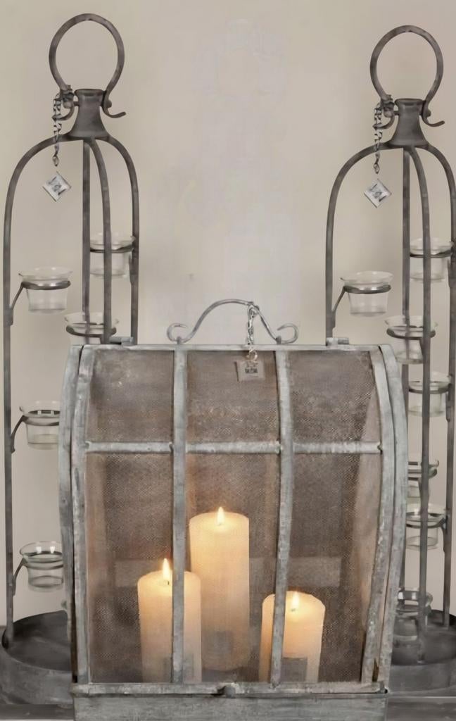 Van €339,80 : 2 Rivièra maison kandelaars & 1 RM lantern, Ophalen