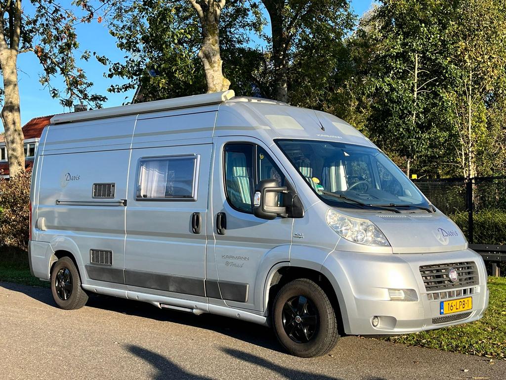 Keurige Karmann Davis Buscamper, Luifel, Buscamper of Camperbus, Fiat, Tot en met 3