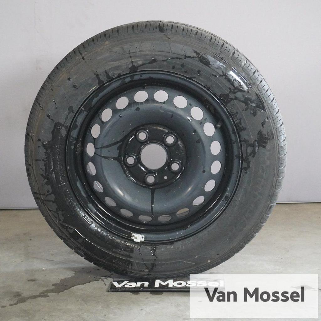 Stalen wielenset Hankook Vantra 205/65/R16 107/105T, Gebruikt, -, Banden en Velgen, Zomerbanden