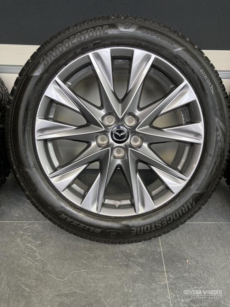 19” originele Mazda CX5 velgen + winterbanden 5x114.3 996514, 19 inch, Gebruikt, -, -