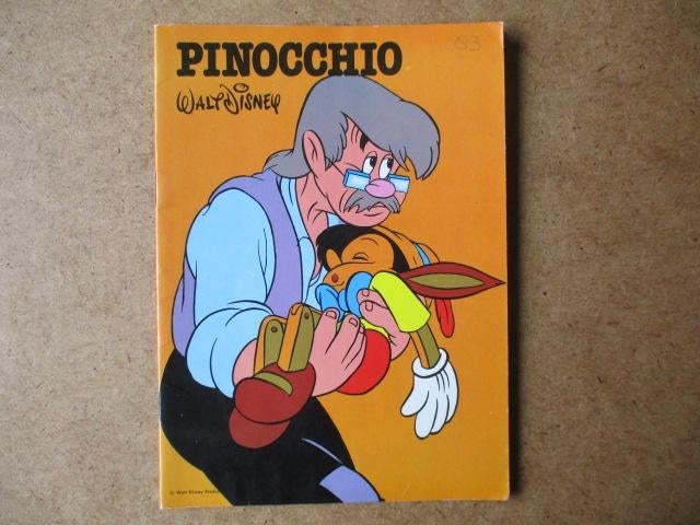 adv8464 pinocchio, Boeken, Eén stripboek, Ophalen, Gelezen