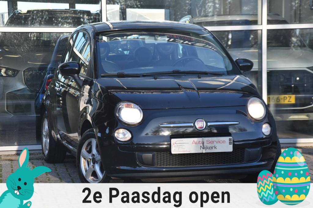 Fiat 500 1.2 Naked Airco Elek. Ramen Cd 1ste Eigenaar, Voorwielaandrijving, Euro 5, Stof, Gebruikt
