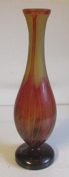 originele acid etched Schneider Le Verre Francais 45, Antiek en Kunst, Verzenden