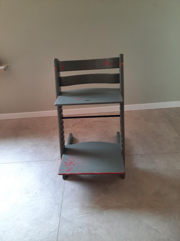 Triptrap stoel, Huis en Inrichting, Gebruikt, Overige kleuren, Eén, Ophalen