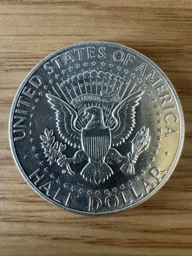 Kennedy Half Dollar 1964 - Zilveren Amerikaanse munt, Postzegels en Munten, Munten | Amerika, Losse munt, Noord-Amerika, Zilver