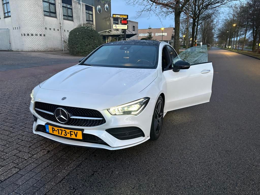 Mercedes-Benz CLA 200 163pk 7G-DCT 2022 Wit - NAP, Auto's, CLA, 4 cilinders, 715 kg, Origineel Nederlands