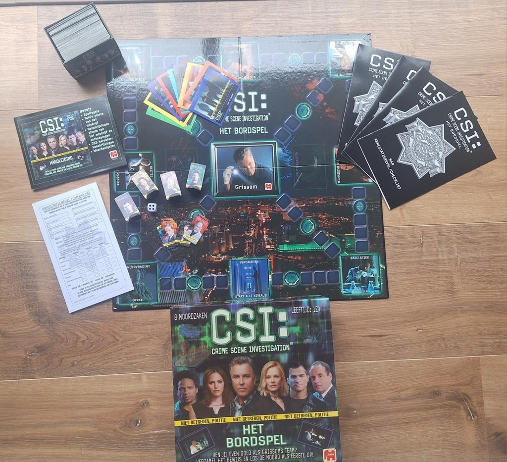 CSI, bordspel (12+), Hobby en Vrije tijd, Gezelschapsspellen | Bordspellen, Een of twee spelers, Ophalen of Verzenden, Zo goed als nieuw
