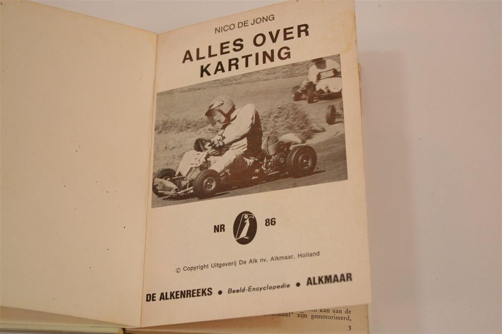 Alles over Karting [1964] — Alkenreeks, Boeken, Ophalen of Verzenden, Gelezen, Tractor en Landbouw