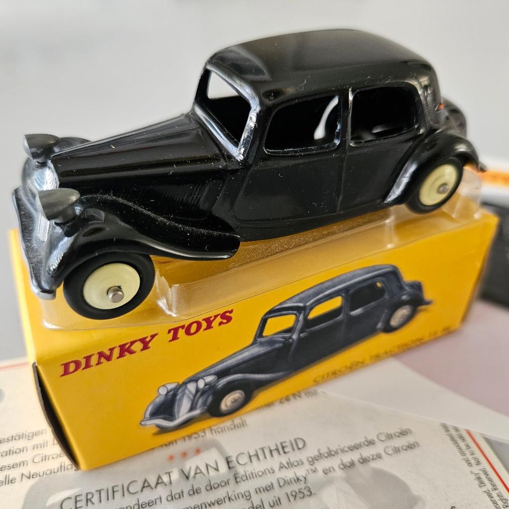 DINKY TOYS/ATLAS: CITROEN TRACTION 11 BL, nr. 24N, Ophalen of Verzenden, Zo goed als nieuw, Auto, Dinky Toys