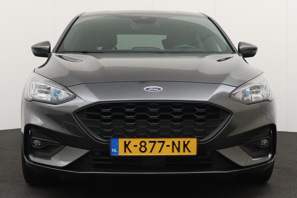 Ford Focus 124 PK Hybrid ST Line X Business Trekhaak Stuur+S, Auto's, Stof, Gebruikt, Origineel Nederlands, Handgeschakeld