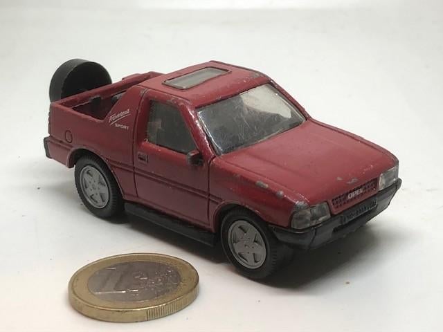 Opel Frontera Sport Rood (2), Siku VERKOCHT, Ophalen of Verzenden, Gebruikt, Auto, SIKU