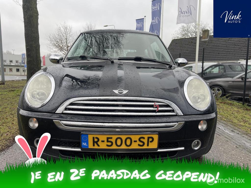 Mini Mini 1.6 Cooper Park Lane| Cooper S Look | Lederen Bekl, Gebruikt, Zwart, 4 cilinders, 4 stoelen