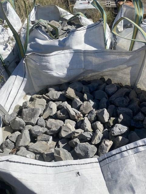 Big-Bags Ardenner grijs breuksteen, Ophalen, Overige materialen, Overige typen, Zo goed als nieuw