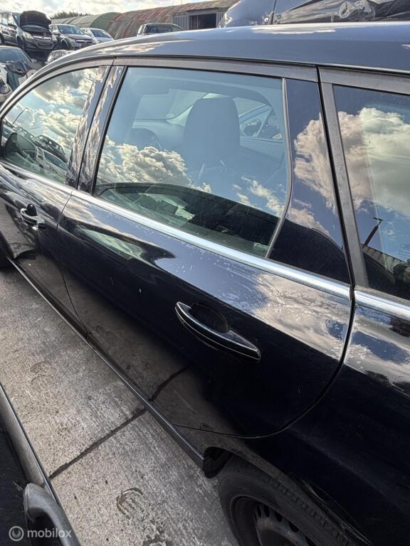 Achterdeur links  zwart Ford Focus III ('11-'18), Ophalen, Gebruikt, Ford, Deur