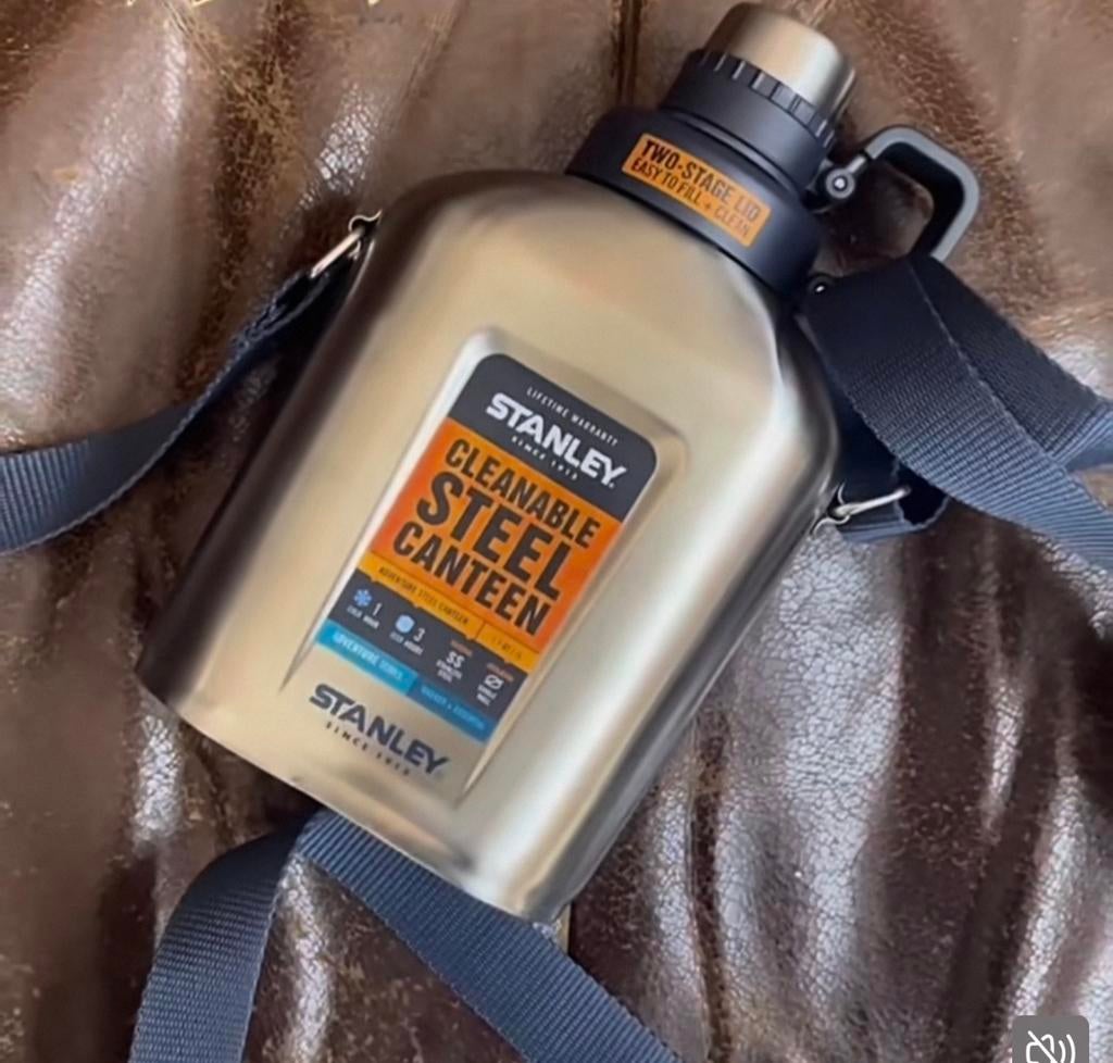 Motorcycle gasoline can, stainless steel, Ophalen