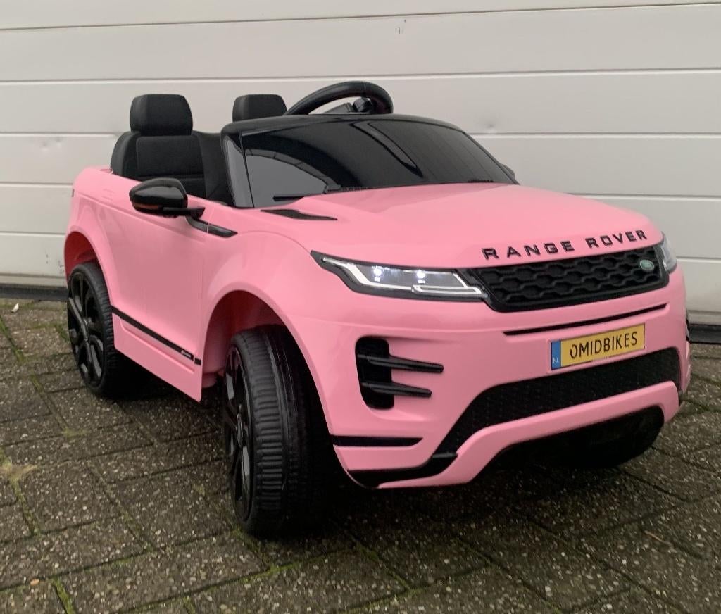 Range Rover Evoque 12v zwart bluetooth Rc / Leder zitje/ EVA, Ophalen of Verzenden, Nieuw