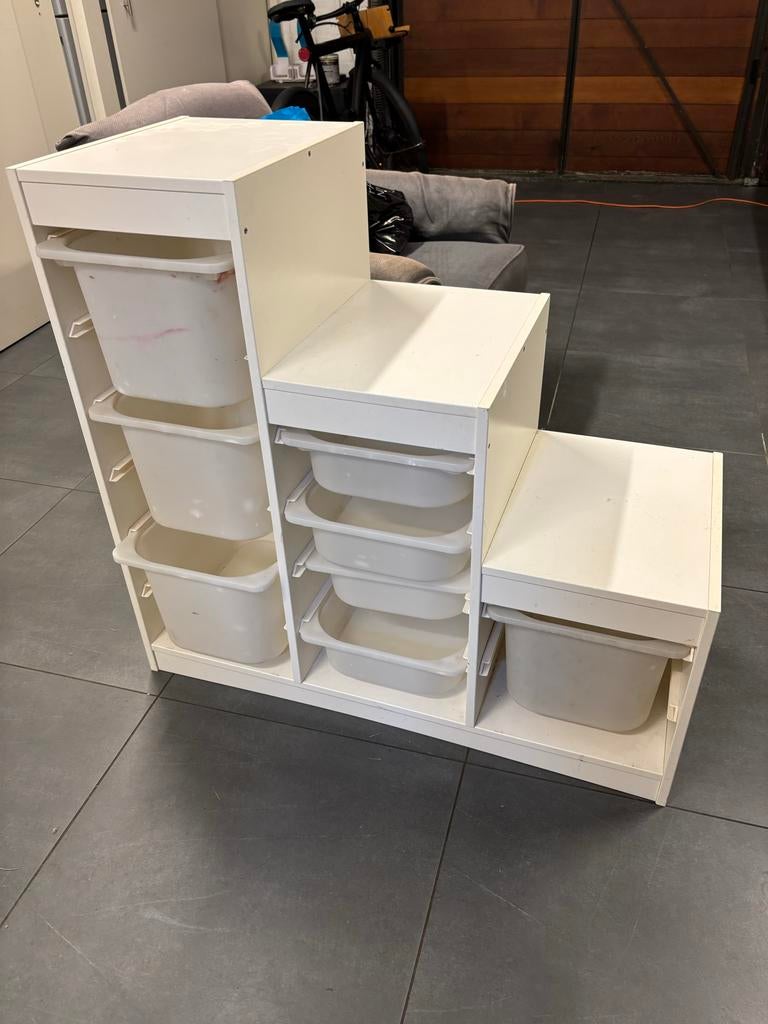 Ikea opbergcombinatie Trofast met bakken, Ophalen, Gebruikt, Overige typen